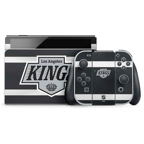 NHL Los Angeles Kings Jersey Nintendo Switch OLED (2021) Skin
